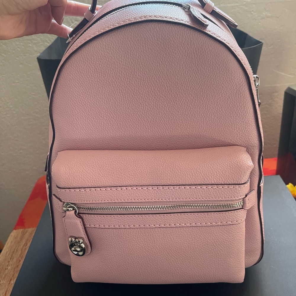 Pink Coach Backpack - Picture 5 of 9